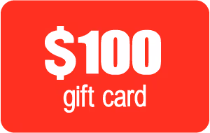 $100 Gift Card from Burstows.
